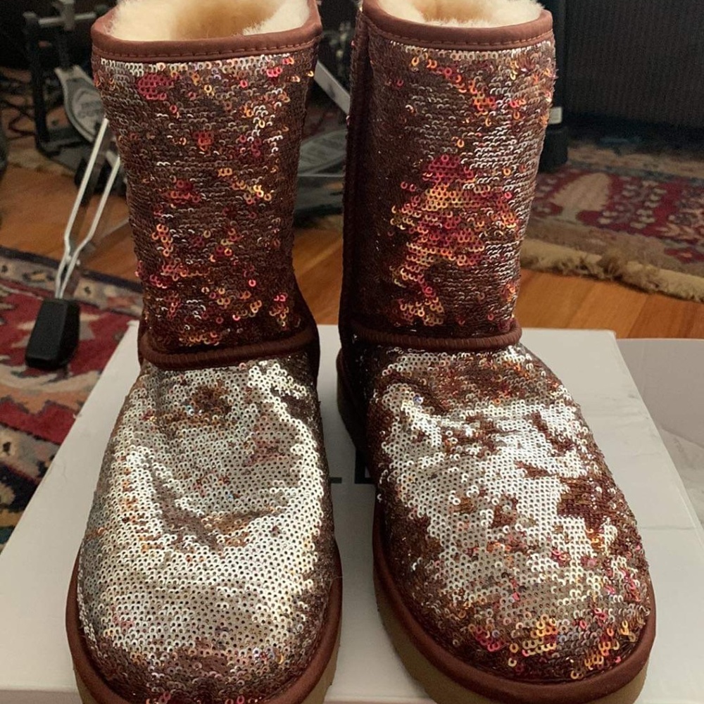 Sequin Ugg Boots